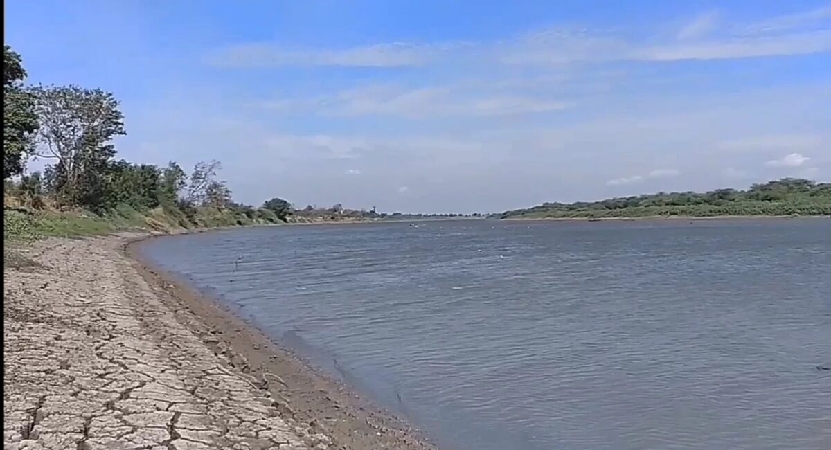 Purna River flowing through Maharashtra