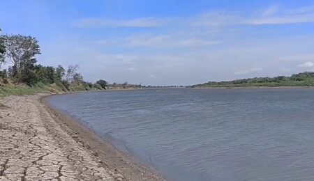 Purna River flowing through Maharashtra