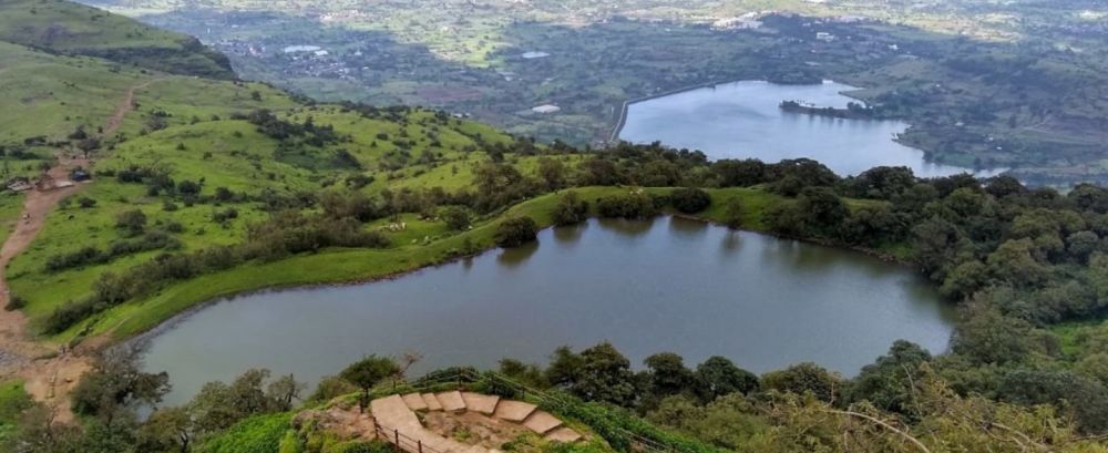 Anjaneri Hills view from base village