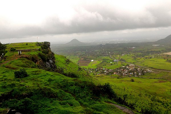 View of Dindori Maharashtra hills and fields