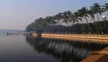 Sunset at Rankala Lake in Kolhapur