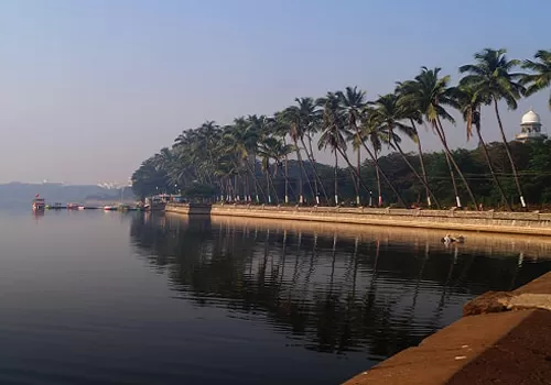 Sunset at Rankala Lake in Kolhapur
