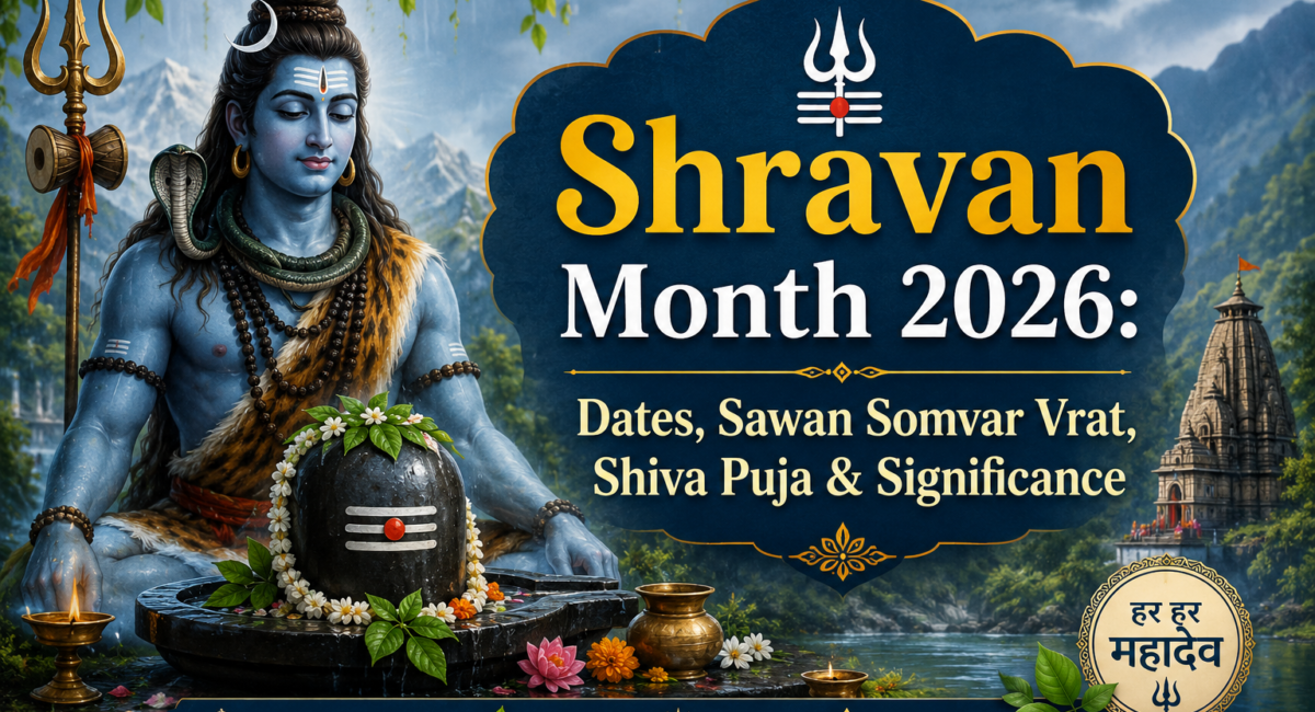 Shravan Month 2026 Dates