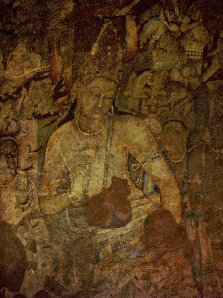 Mural of Bodhisattva