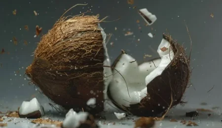 The Spiritual and Scientific Reasons Behind Breaking Coconuts in Hindu Rituals 10 Breaking coconut ritual in Hindu temple as spiritual offering