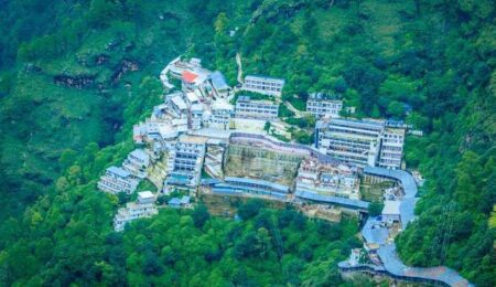 Vaishno Devi Temple Jammu view
