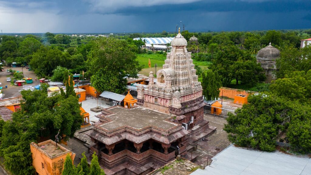 Grishneshwar Jyotirlinga Temple Verul entrance view