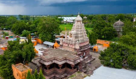 Grishneshwar Jyotirlinga Temple Verul entrance view