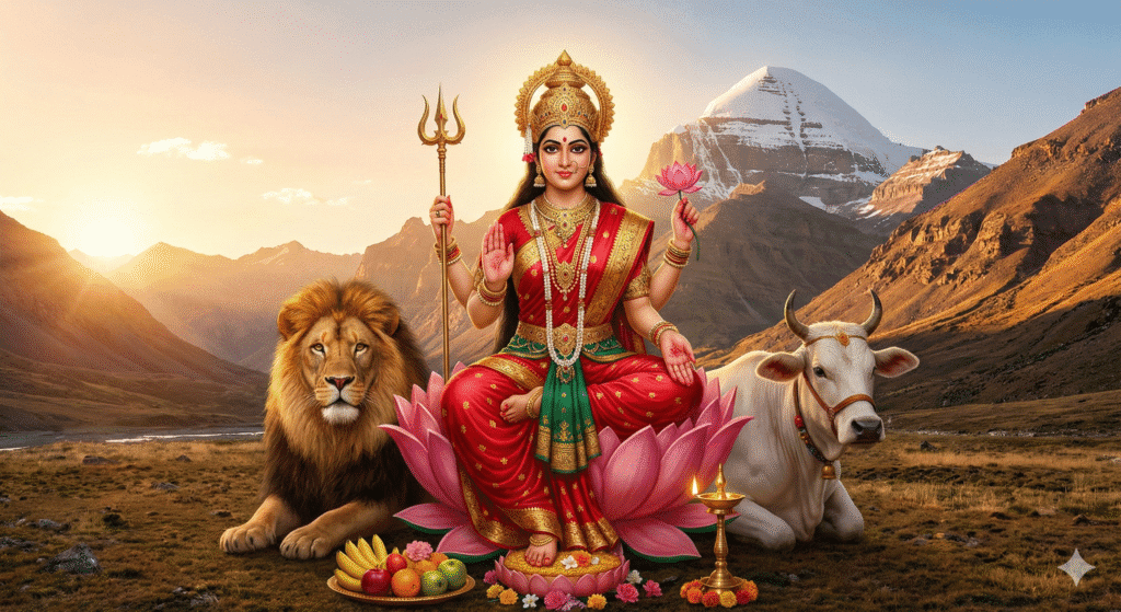 Parvati Devi Aarti 1 पार्वती माता आरती - Parvati Devi Image for Haritalika