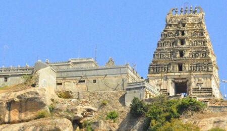 Melkote Temple: A Divine Journey to Karnataka's Sacred Hilltop Shrine 3 melkote temple hilltop view at sunrise