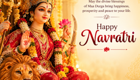 Navratri 2026: Dates, Ghatasthapana Muhurat, 9 Colours, Puja Vidhi and Complete Guide 2 Navratri 2026 kalash and Maa Durga idol decorated for Ghatasthapana